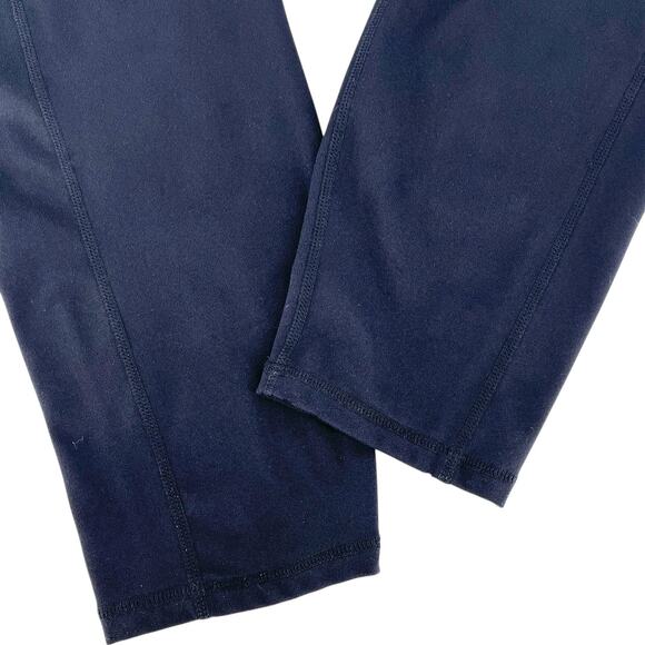 Black Yoga Pants Exercise Leggings Pockets Plus Size 2X - Picture 6 of 11